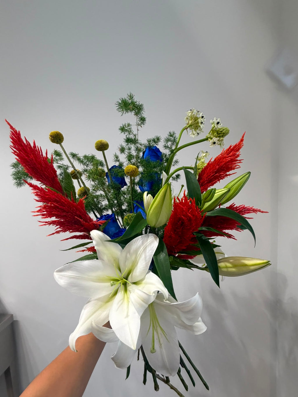Sculptural Bouquet 13 - Wild Azure