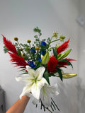 Sculptural Bouquet 13 - Wild Azure