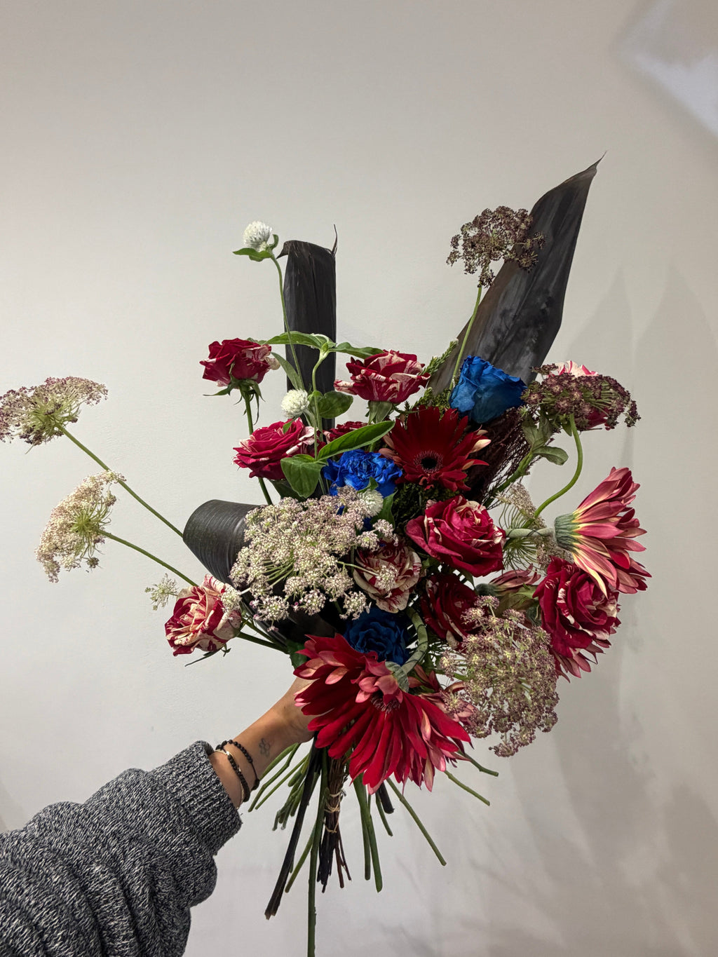 Sculptural Bouquet 17 – The Crimson Barber