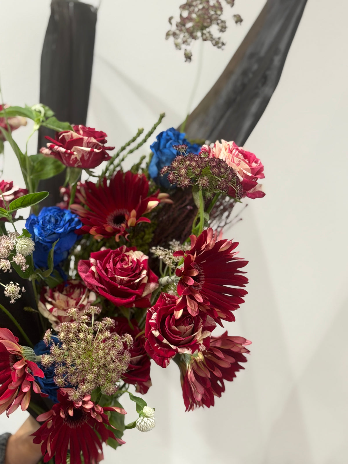 Sculptural Bouquet 17 – The Crimson Barber
