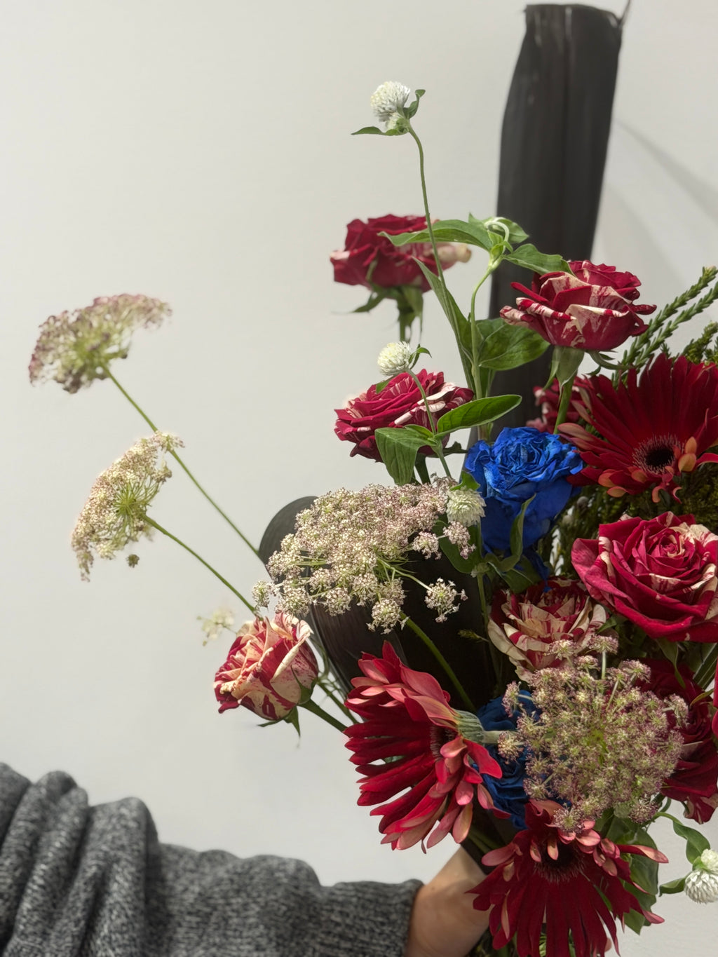 Sculptural Bouquet 17 – The Crimson Barber