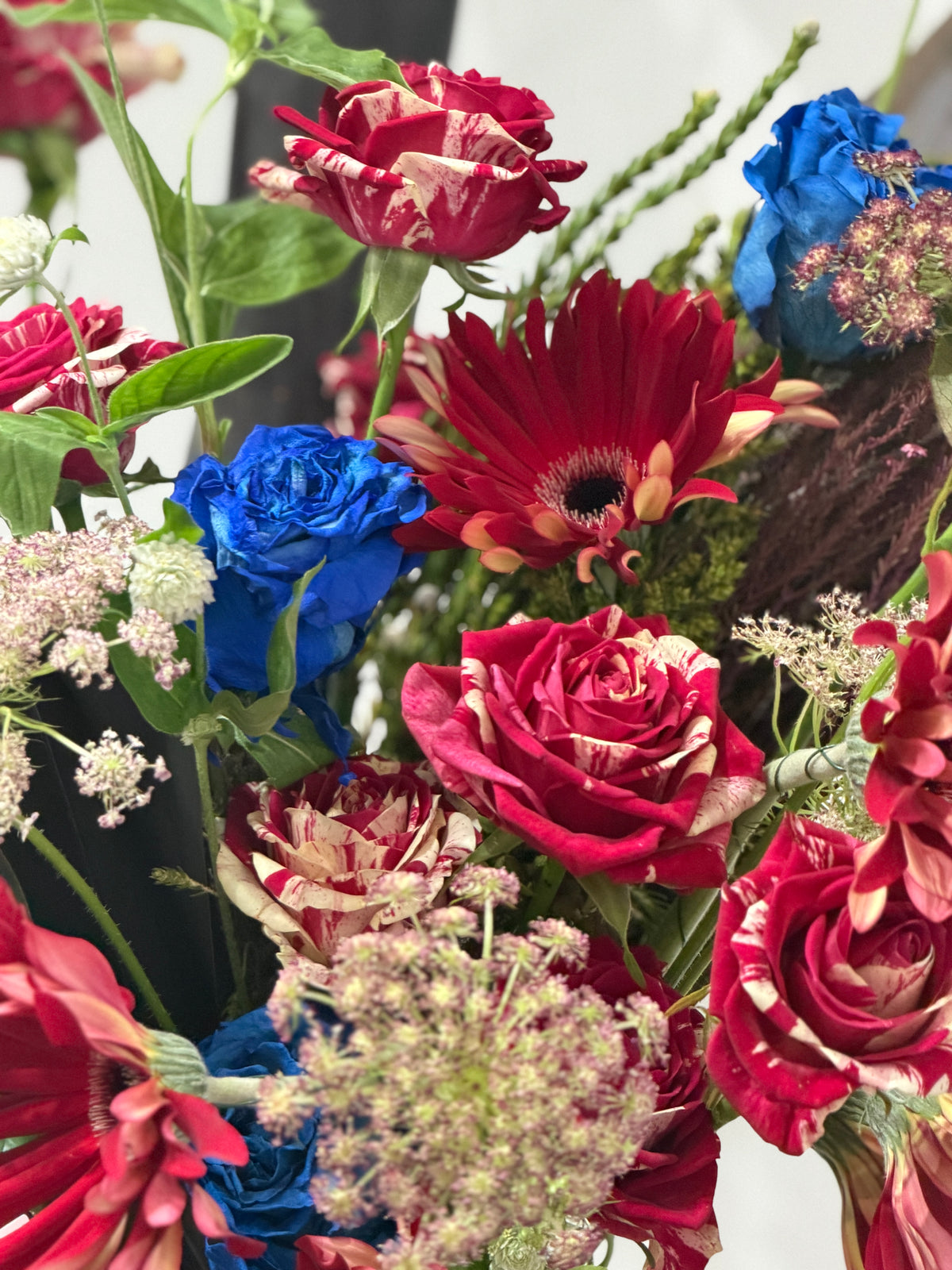 Sculptural Bouquet 17 – The Crimson Barber