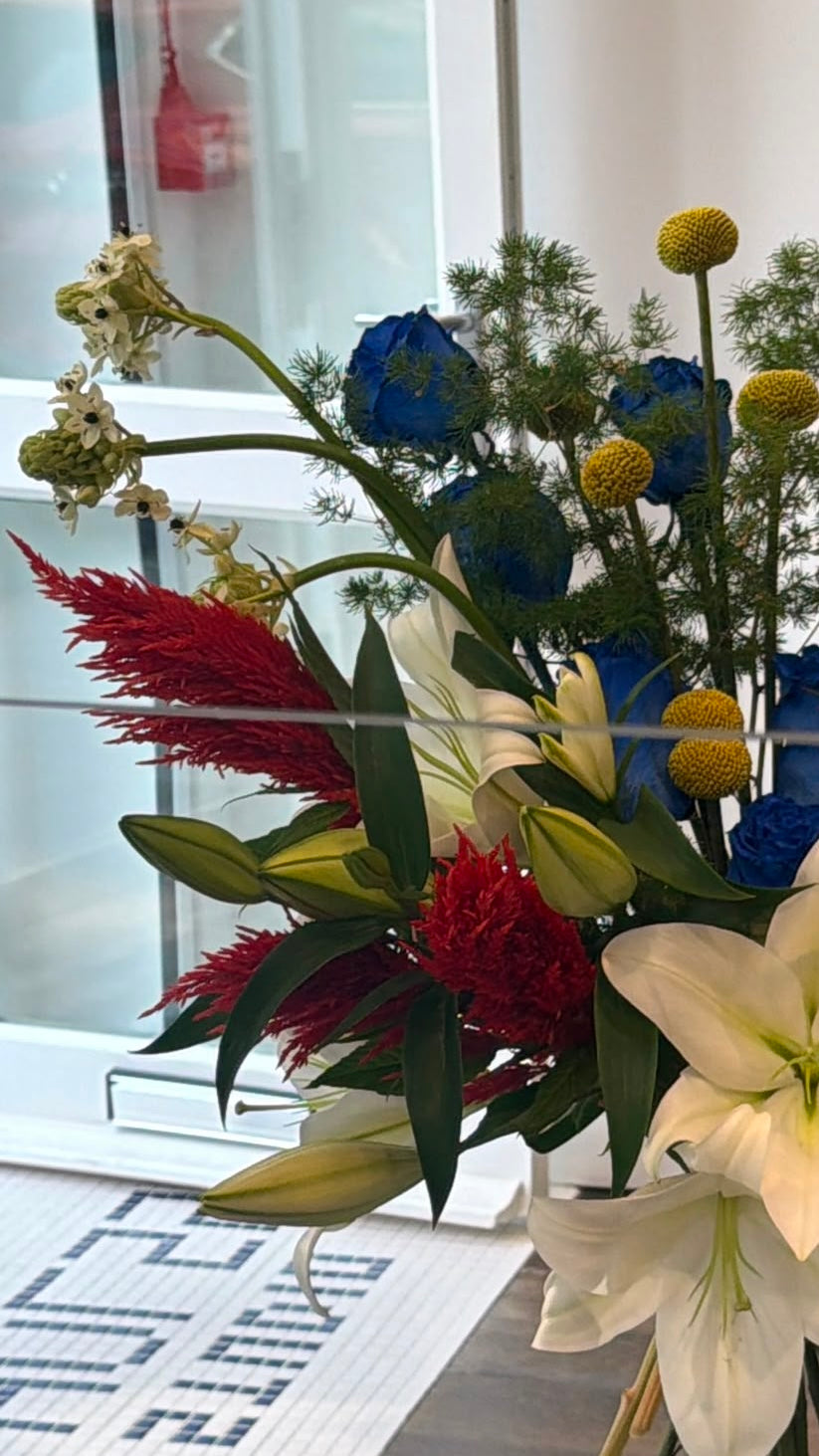Sculptural Bouquet 13 - Wild Azure